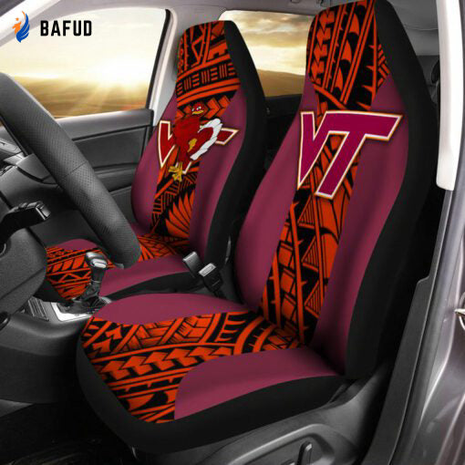 Virginia Tech Hokies Seat Covers For Fan Gifts 1 - Bafud