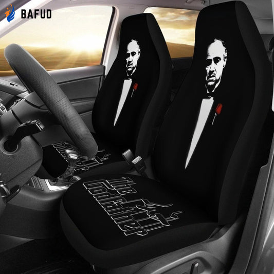 Vito Corleone The Godfather Car Seat Covers For Fan Gifts - Bafud