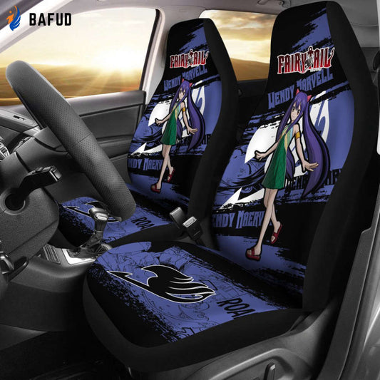 Wendy Marvell Fairy Tail Car Seat Covers For Fan Gifts Gift For Happy Fan Anime - Bafud