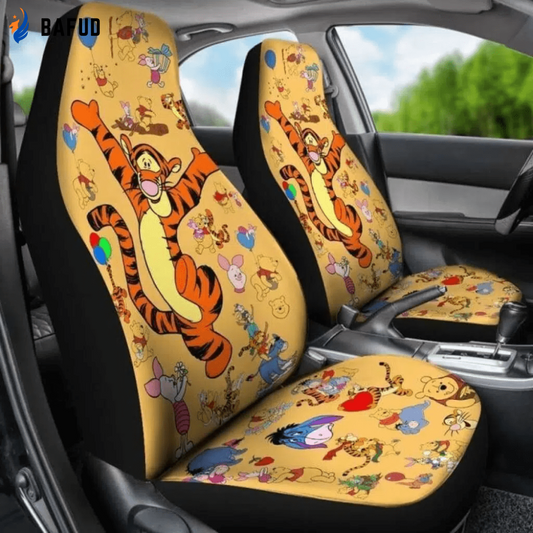 Winnie The Pooh Seat Covers For Fan Gifts 2 - Bafud