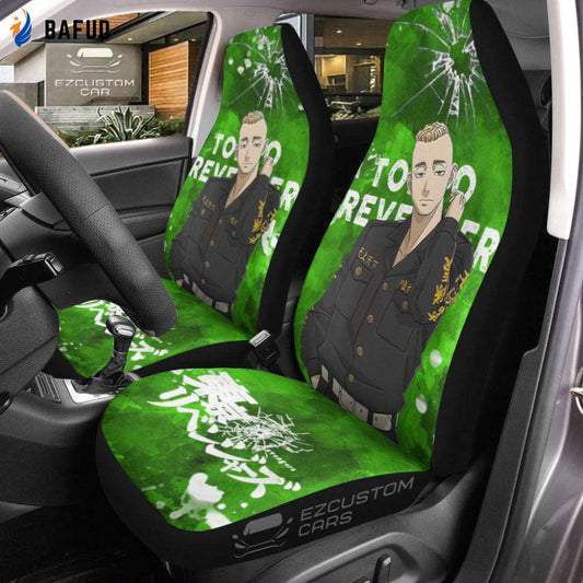 Yasuhiro Muto Tokyo Revengers Anime Car Seat Covers For Fan Gifts - Bafud