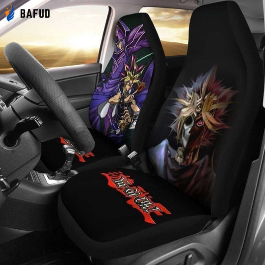 Yugi Muto Duel Links Yugioh Car Seat Covers For Fan Gifts LT04 - Bafud