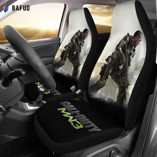 Yuri MW3 Call Of Duty Car Seat Covers For Fan Gifts - Bafud