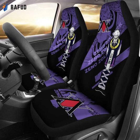 Zeno Zoldyck Characters Hunter X Hunter Car Seat Covers For Fan Gifts Anime Gift - Bafud